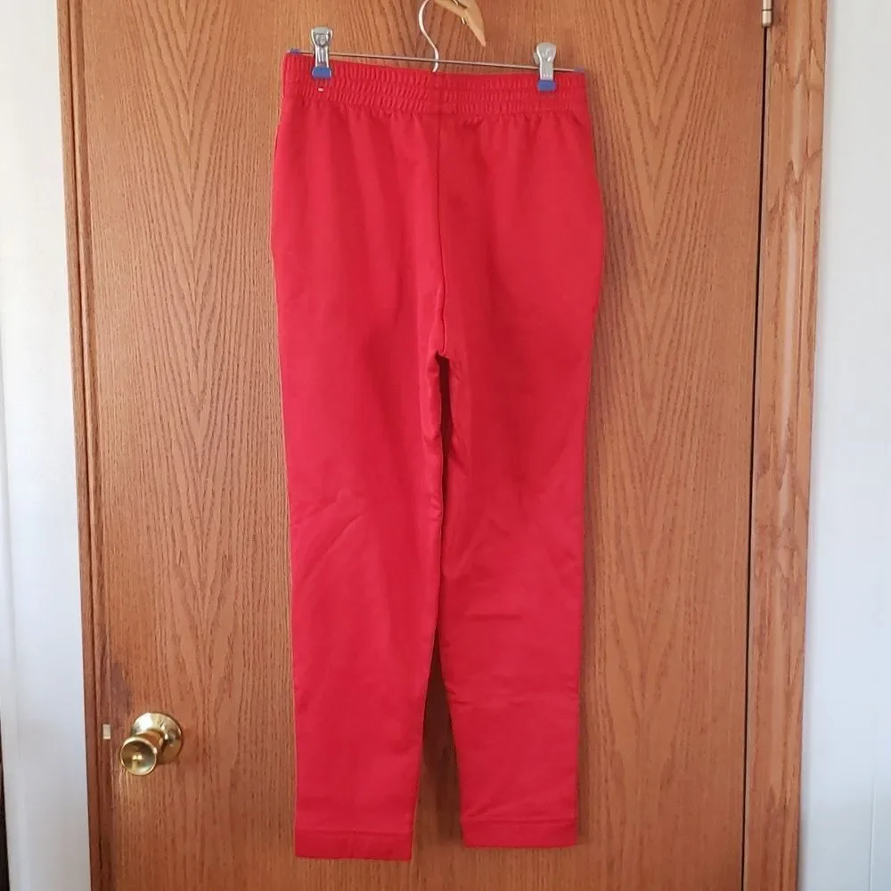 NWOT Bright Red Nike Jogging Running Pants Sz L